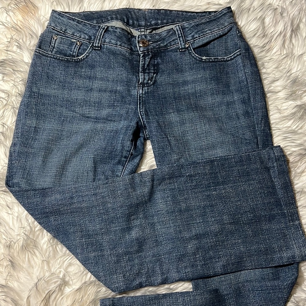 GUESS Women Size 32 Blue Denim Jeans Boyfriend Fit Regular